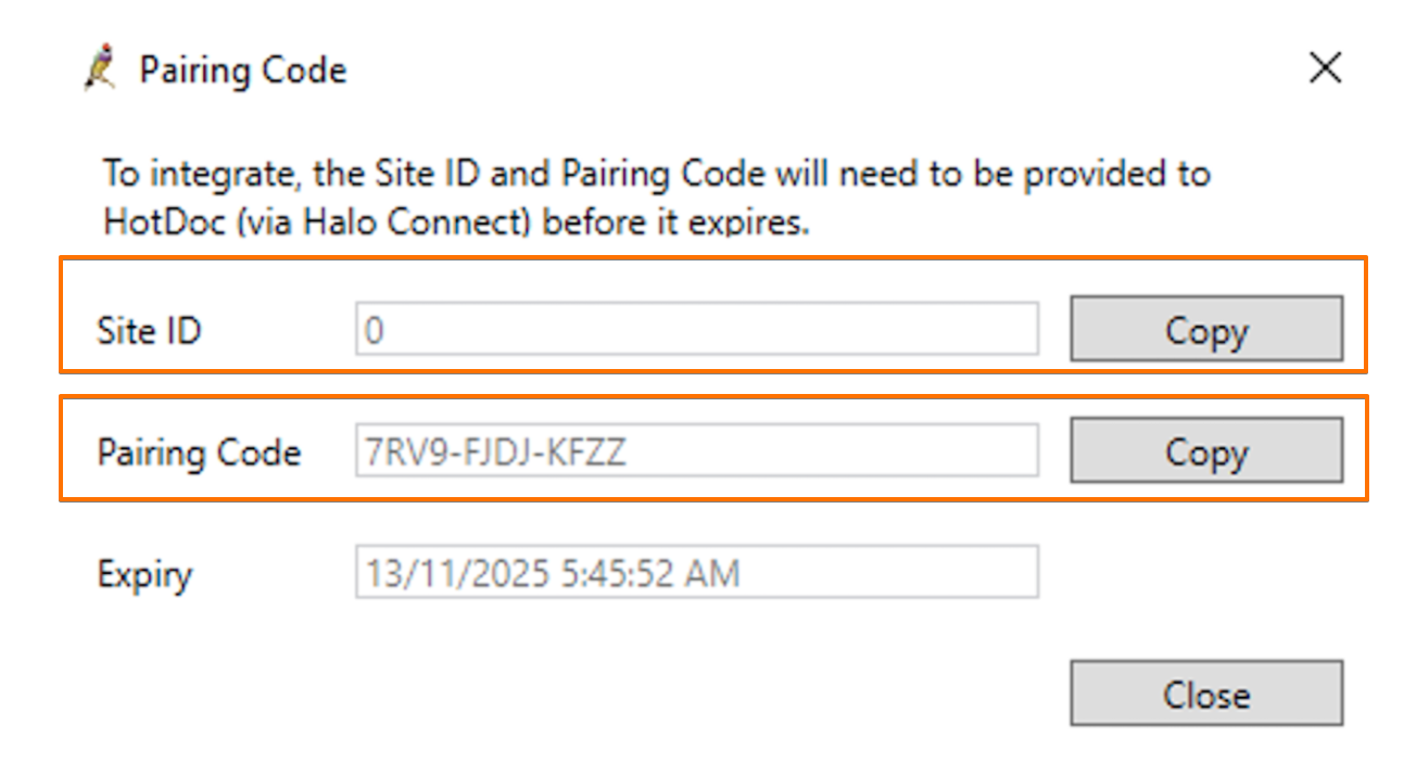 Site ID + Pairing Code.png