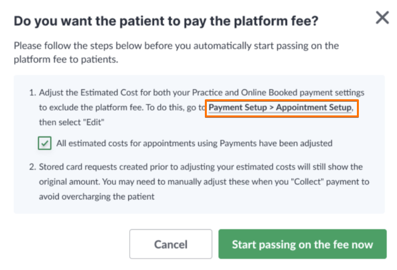 Monosnap [RBA draft] How do I set up my P…pass the fee on to the patient? 2026-09-17 11-29-52.png