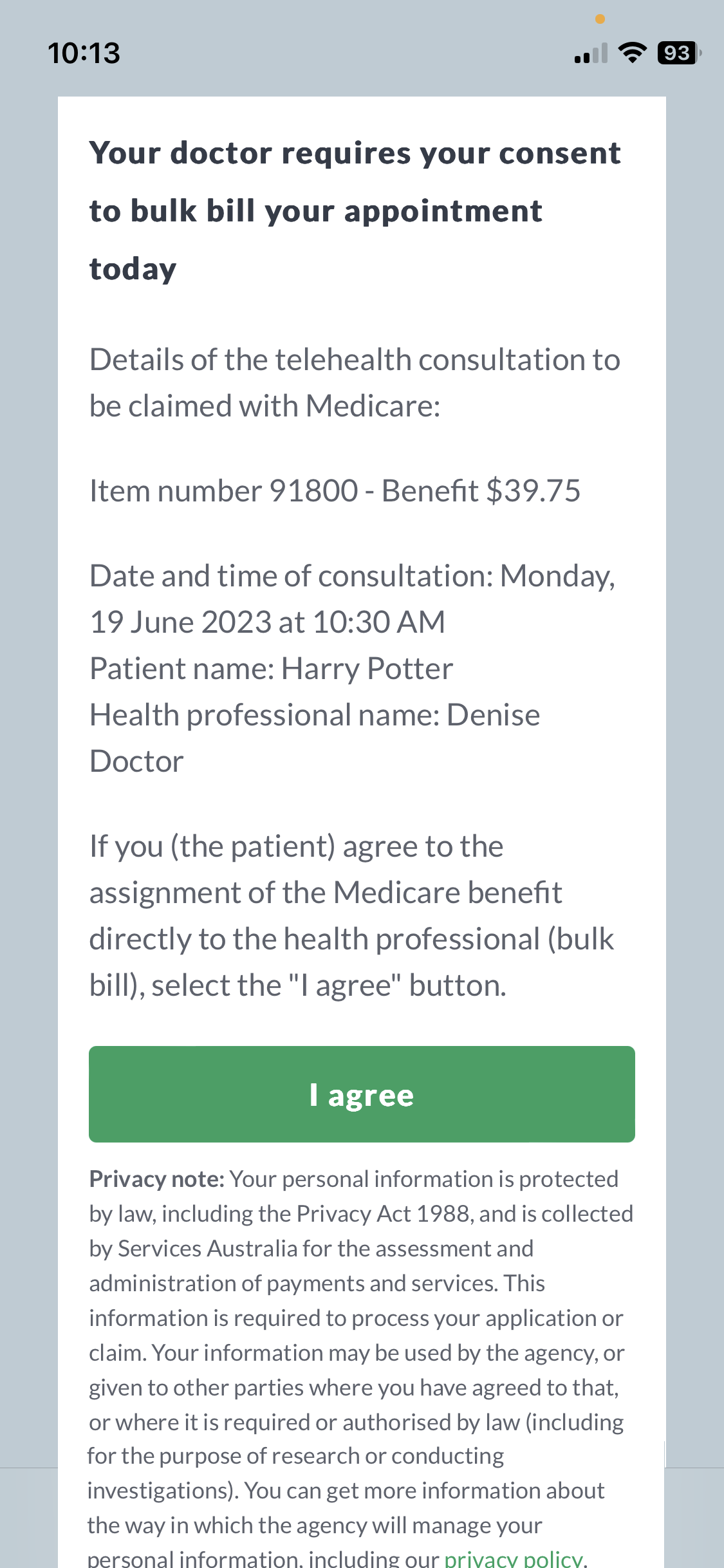 patient