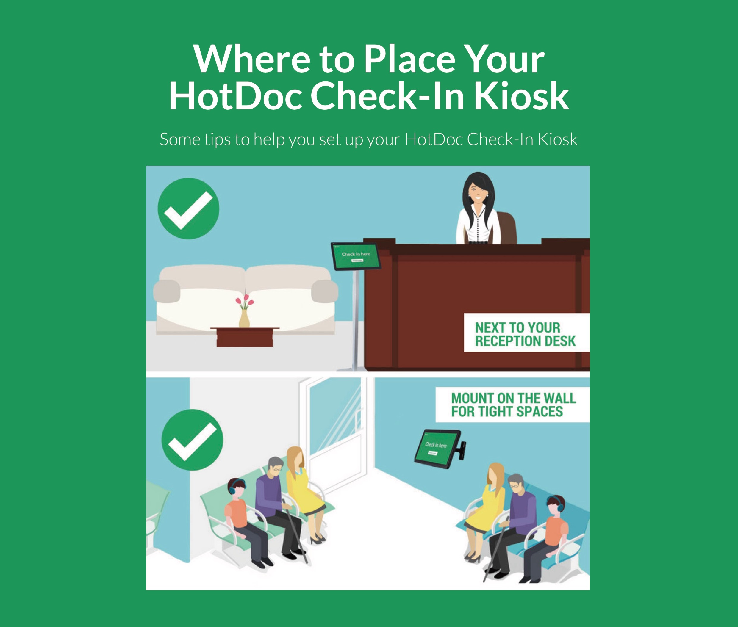 Where to place your kiosk guide, page 1