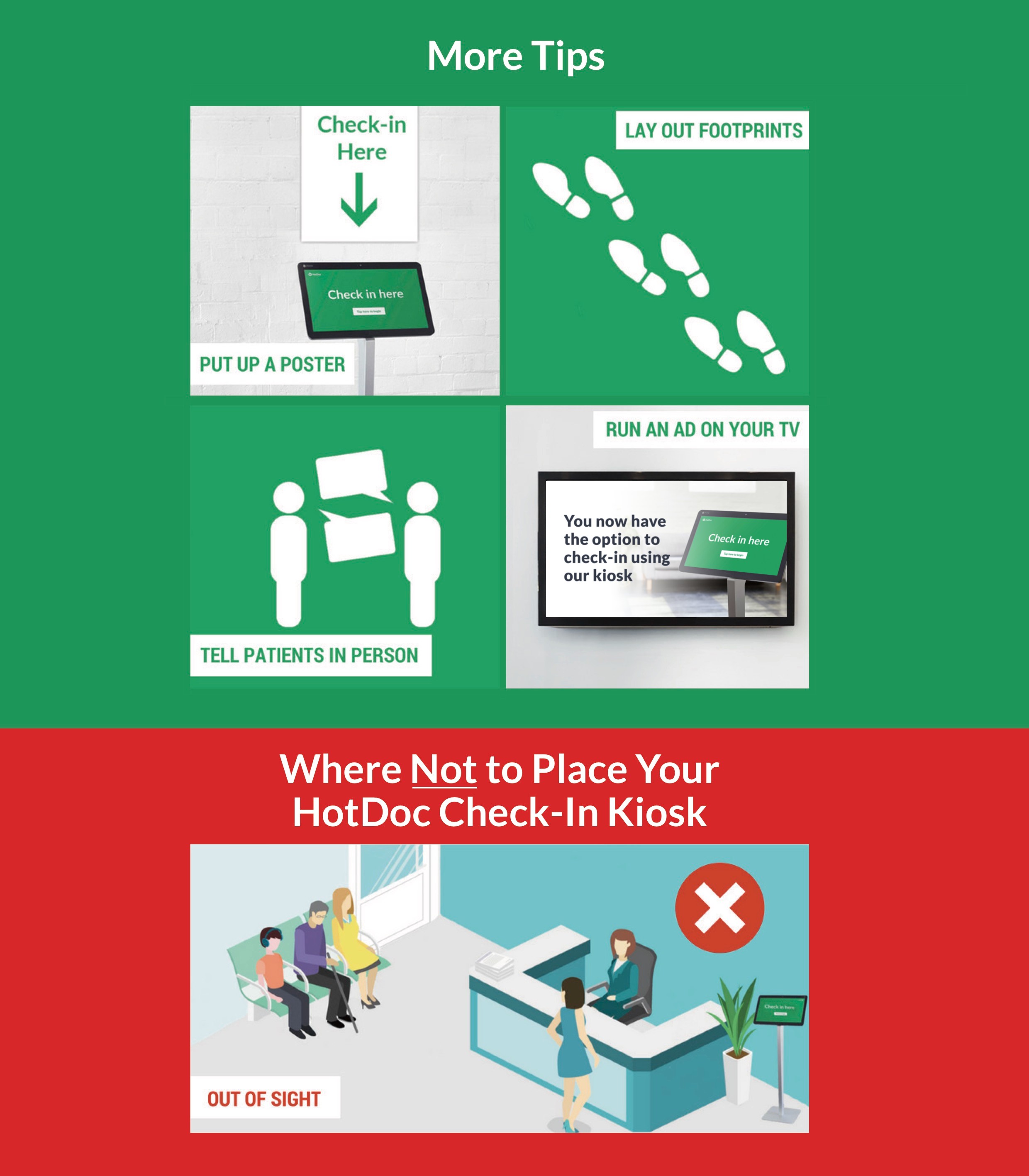 Where to place your kiosk guide, page 2