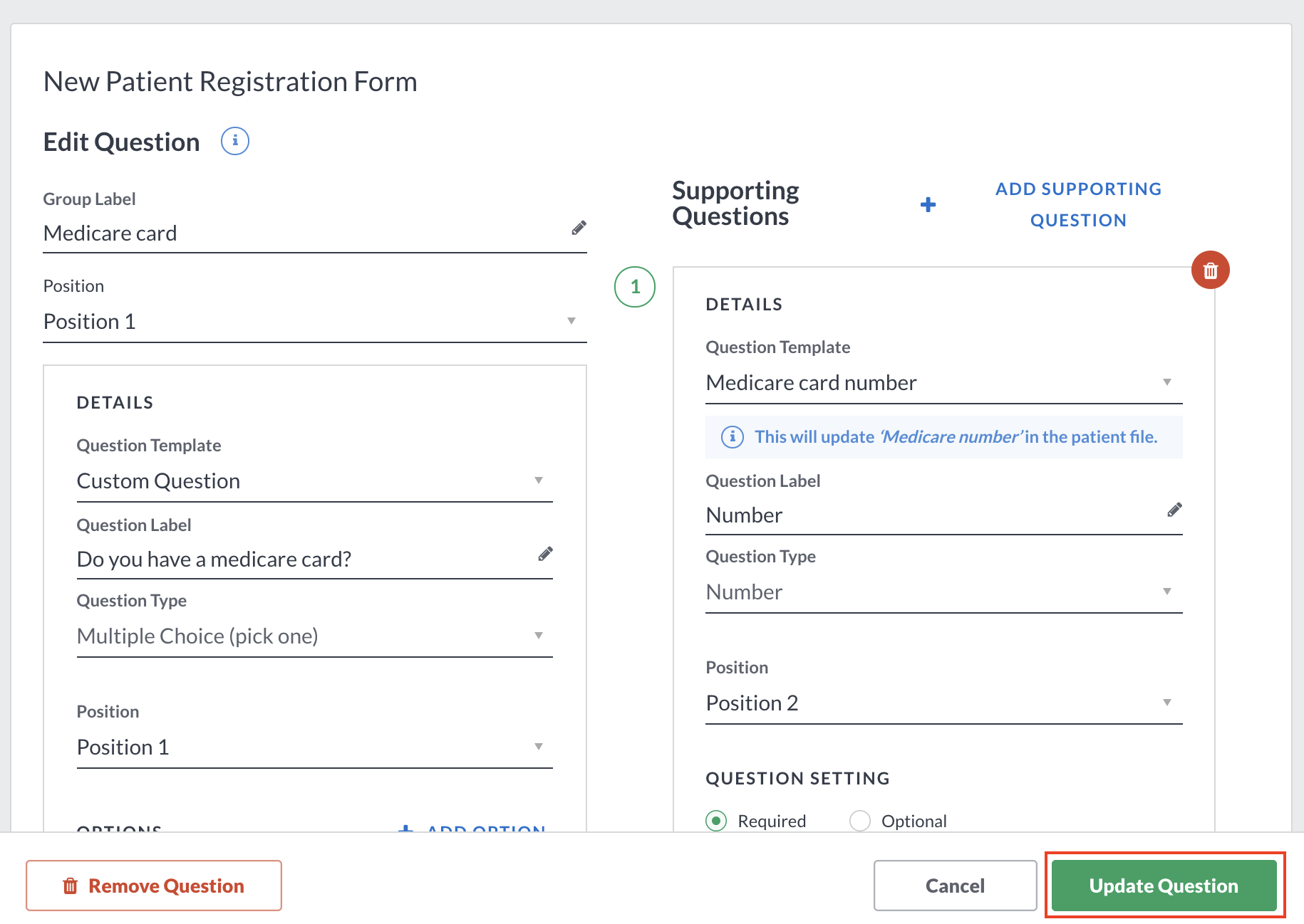 How to edit a form hotdoc support